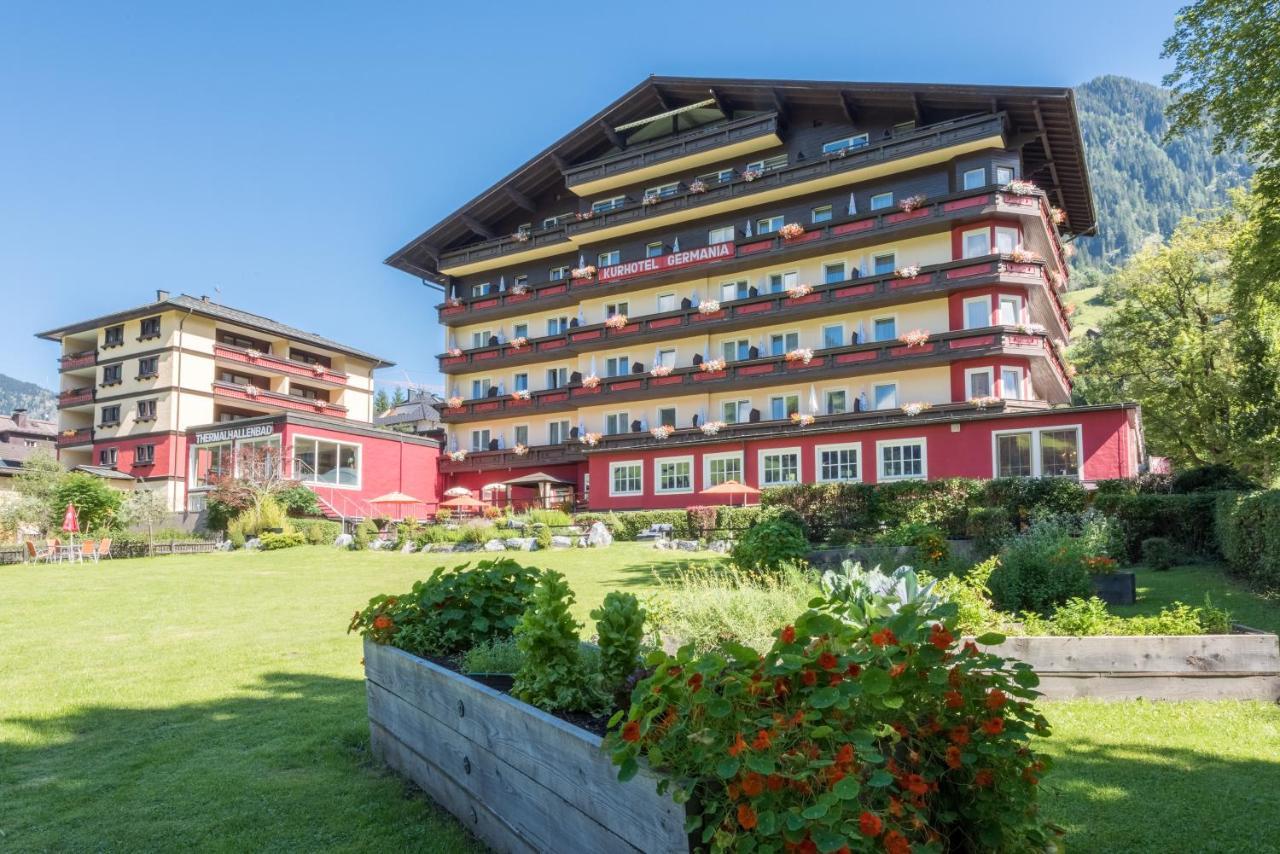 Hotel Germania Gastein - Ganzjaehrig Inklusive Alpentherme Gastein & Sommersaison Inklusive Gasteiner Bergbahnen Bad Hofgastein Exterior foto